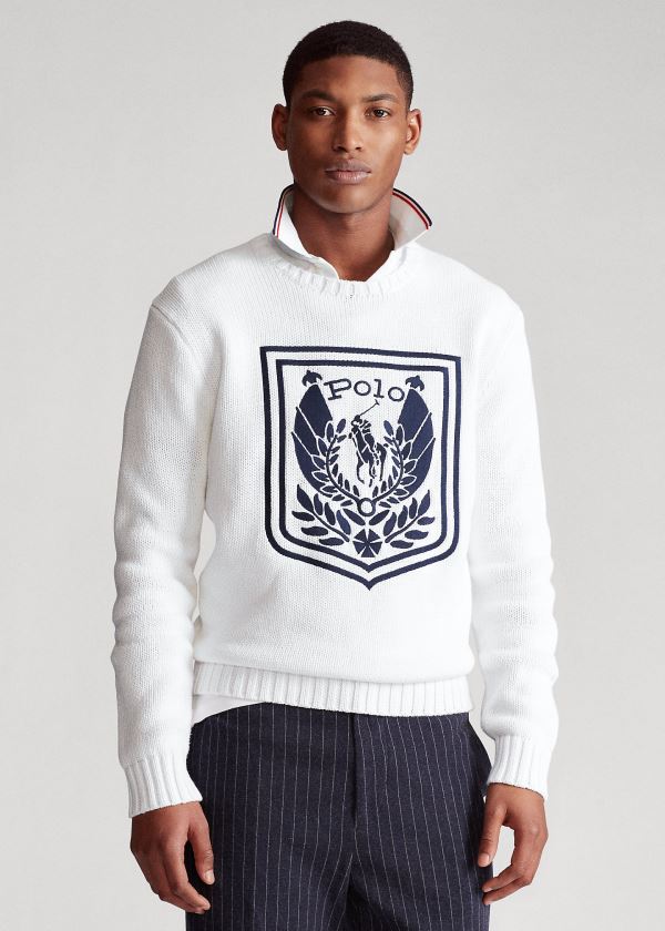 Suéter Polo Ralph Lauren Uni Crest Homem 02734-HPKJ